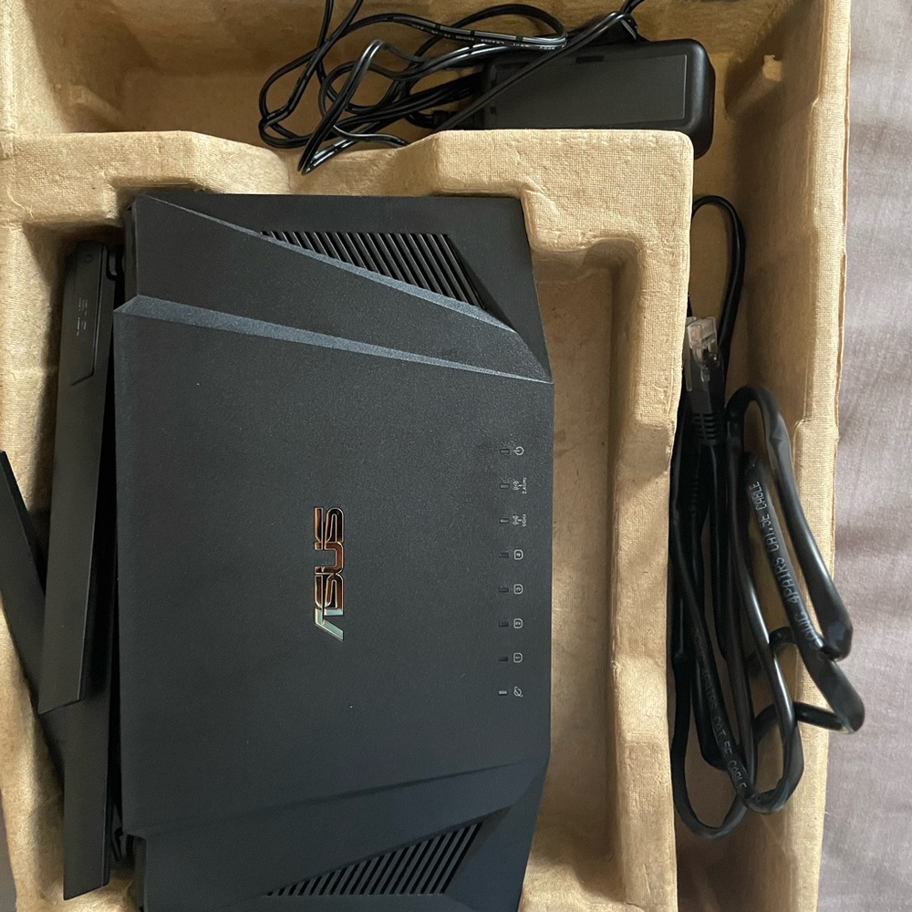 ASUS AX3000 dual band wifi 6 router